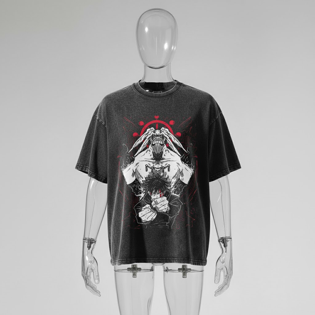 Megumi Mahoraga Vintage T Shirt