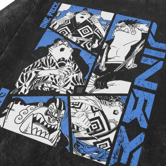 Jinbe Manga Panel Vintage T Shirt