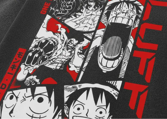 Luffy Manga Panel Vintage T Shirt
