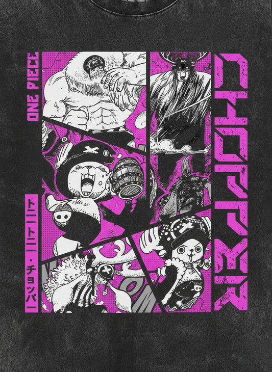 Tony Chopper Manga Panel Vintage T Shirt