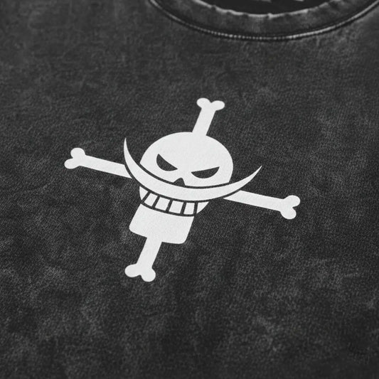 WhiteBeard Flag Vintage T Shirt