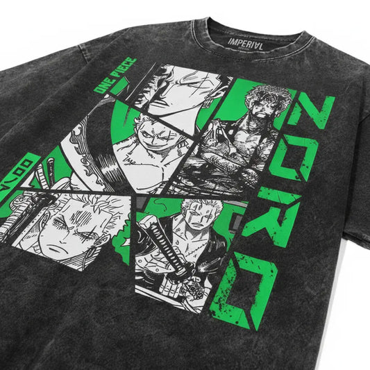 Zoro Manga Panel Vintage T Shirt