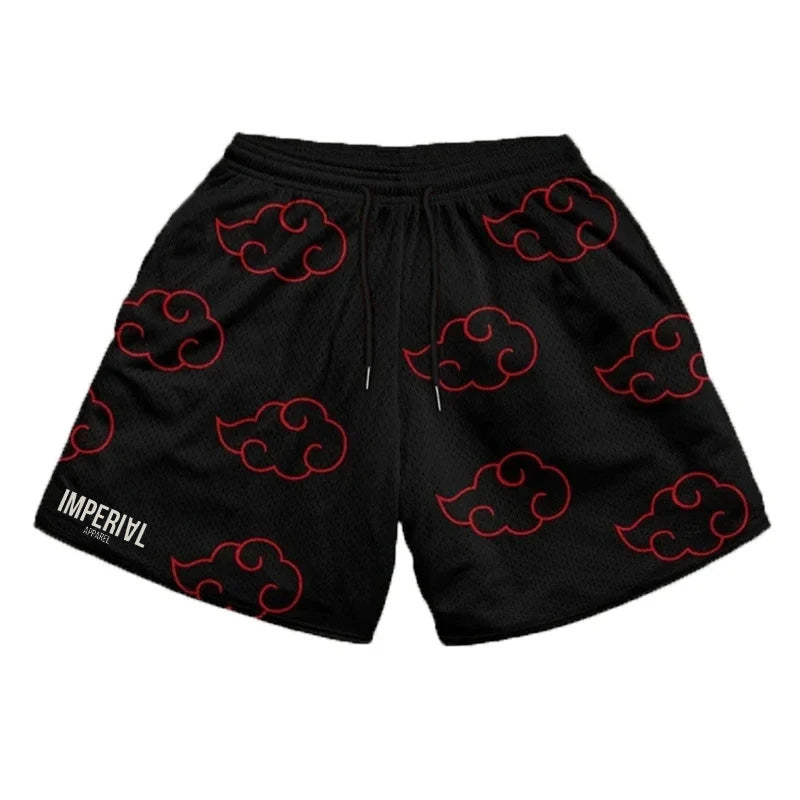 Akatsuki Black Shorts