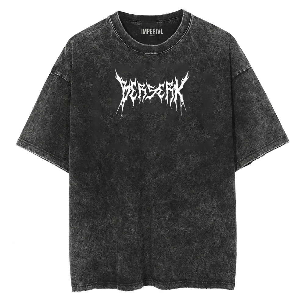 Berserk Back Print Vintage T Shirt