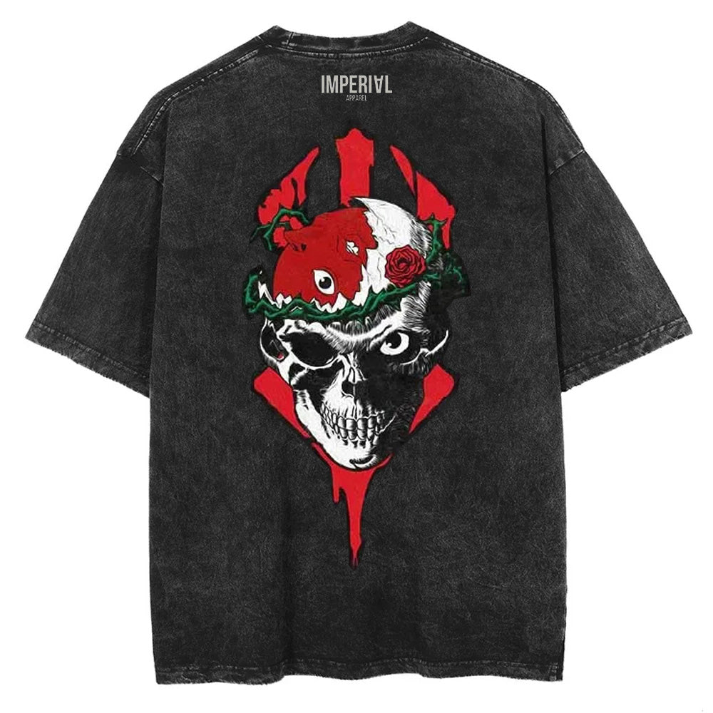 Berserk "SKULL" Back Print Vintage Tee