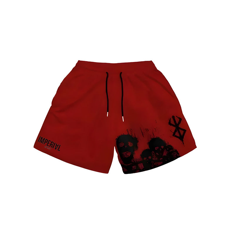 Berserk Red Shorts