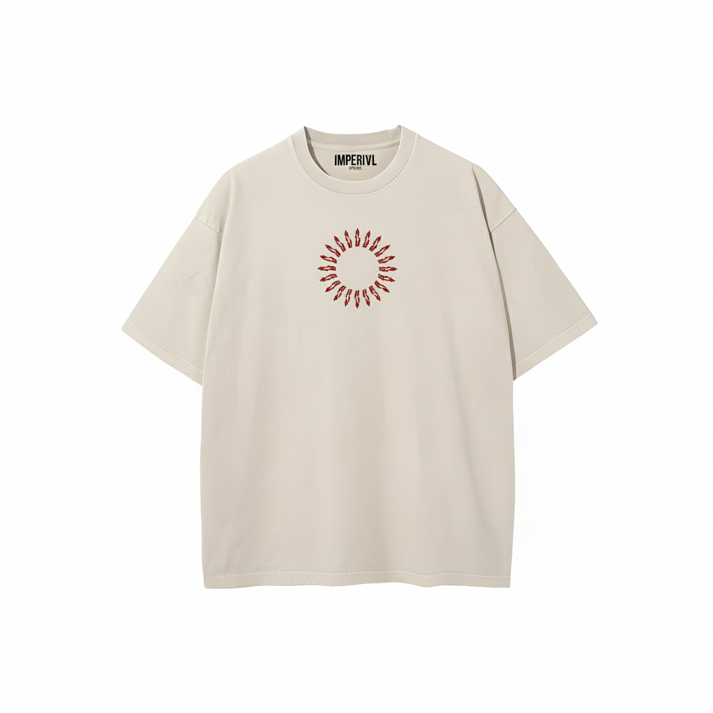 Sukuna "DOMAIN EXPANSION" Tan T Shirt