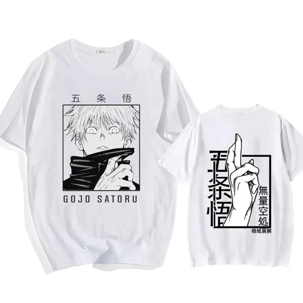 Gojo UNLIMITED VOID White T Shirt
