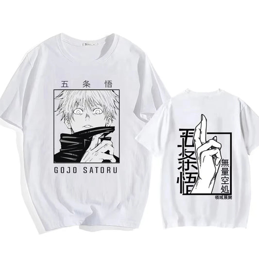 Gojo UNLIMITED VOID White T Shirt