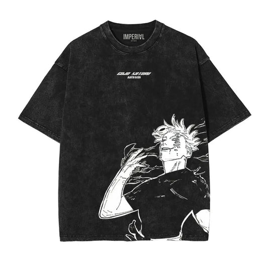 Gojo "CURSE" Vintage T Shirt