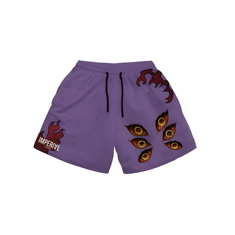 Demon Slayer Kokushibo Shorts