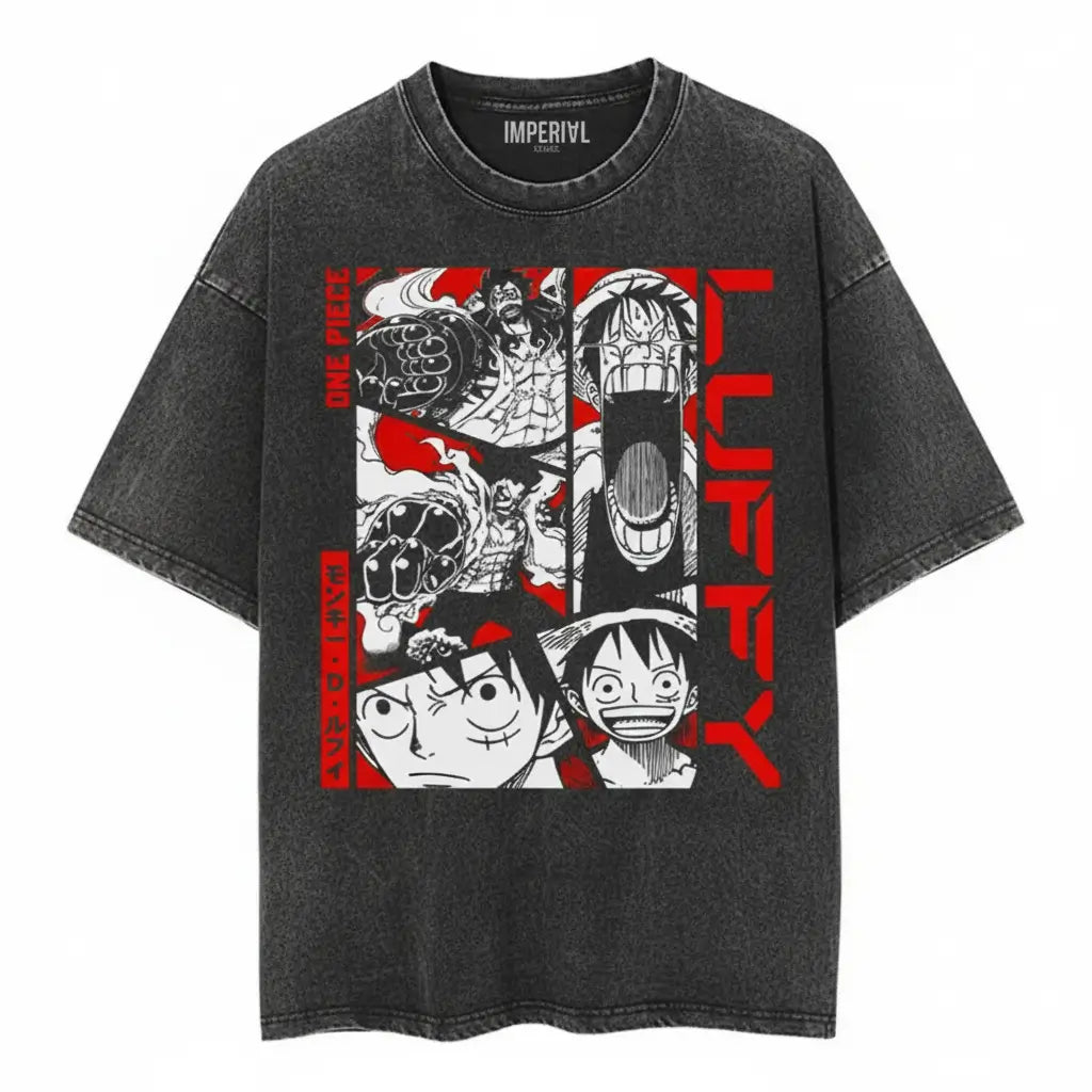 Luffy Manga Panel Vintage T Shirt