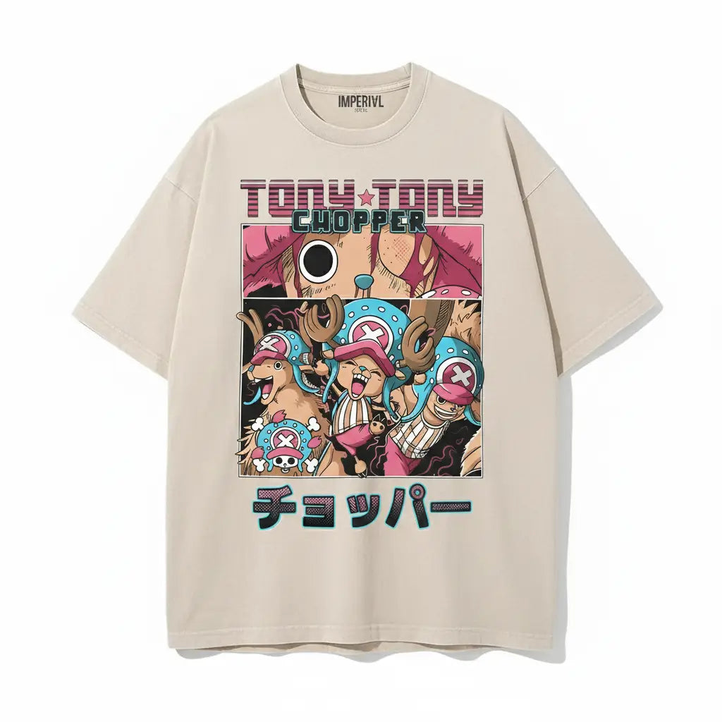Tony Tony Chopper Tan T Shirt