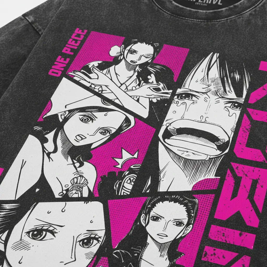 Robin Manga Panel Vintage T Shirt