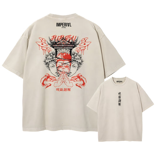 Sukuna Tan T Shirt