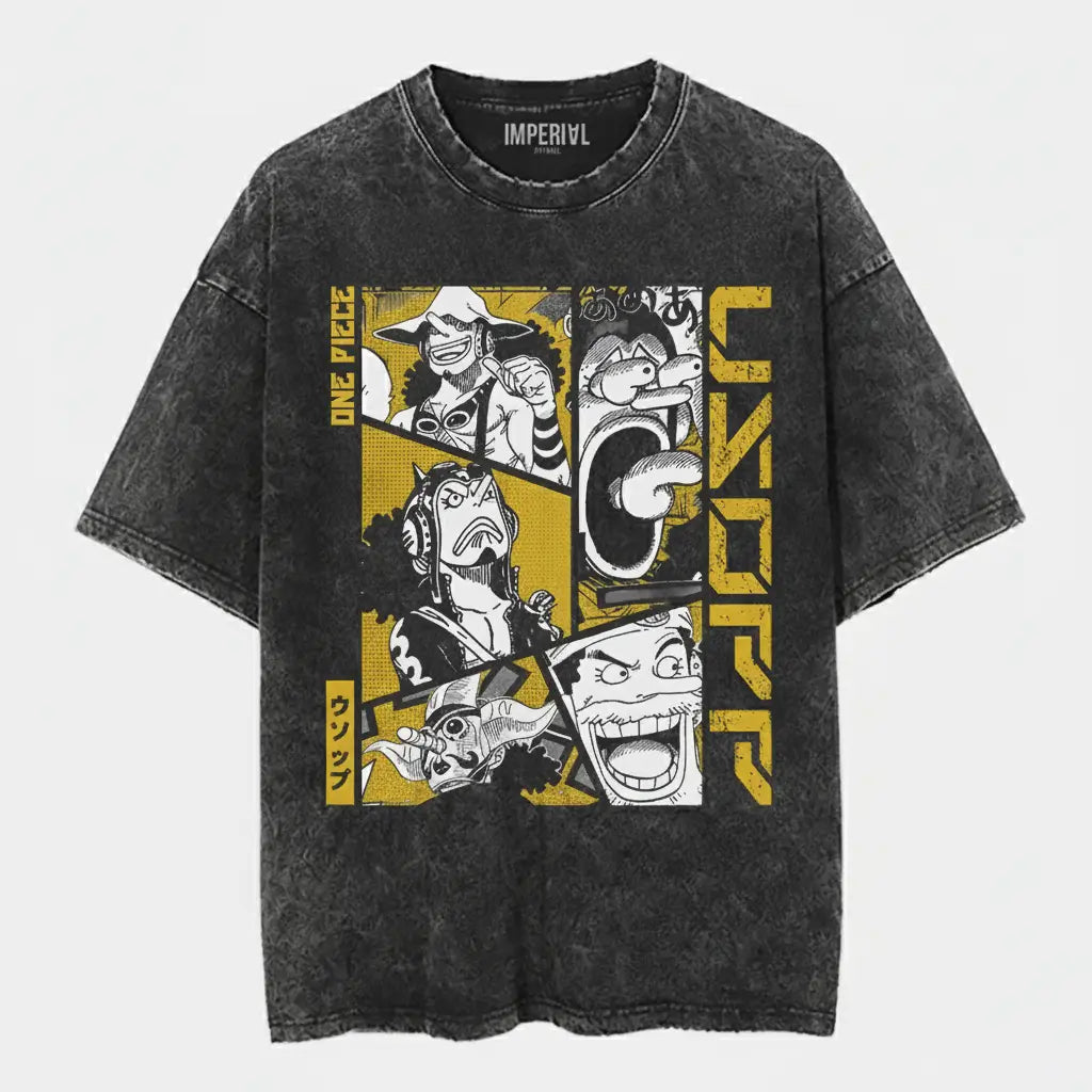 Usopp Manga Panel Vintage T Shirt