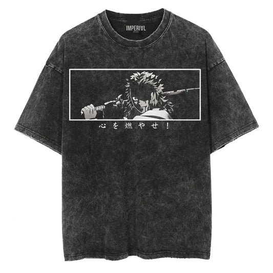 Rengoku "NINTH FORM" Vintage T Shirt