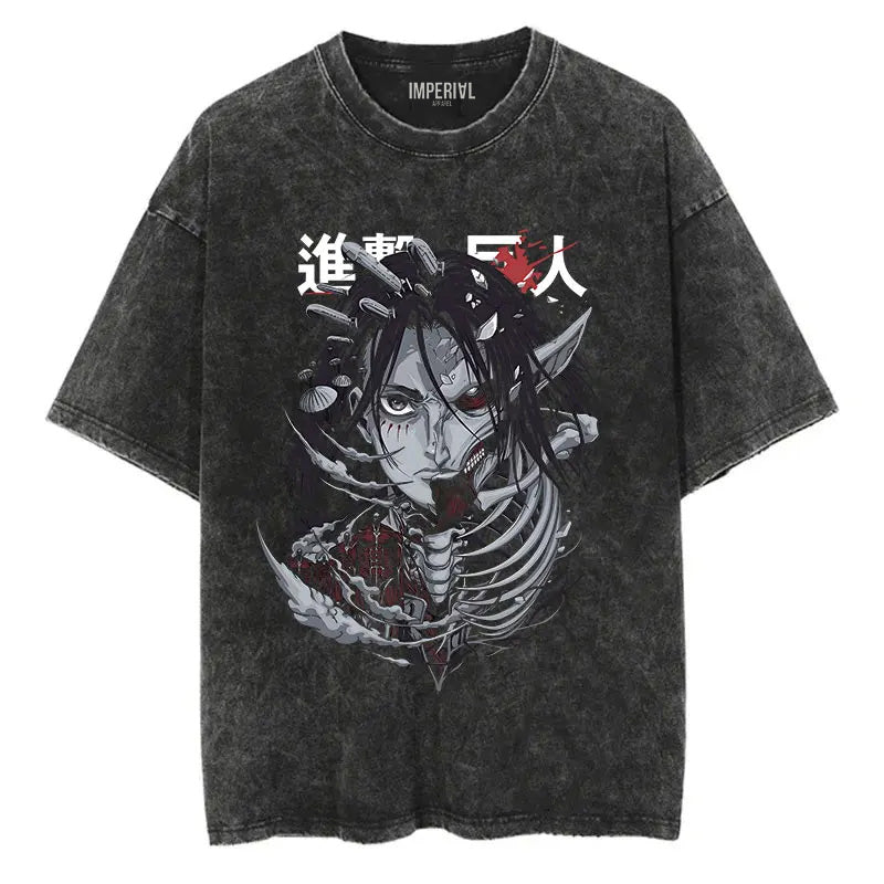 Eren Jaeger "FOUNDING TITAN" Vintage T Shirt