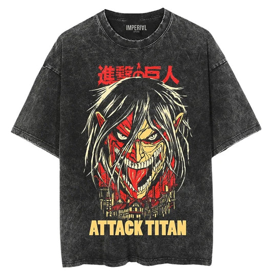 AOT "ATTACK TITAN" Colored T Shirt