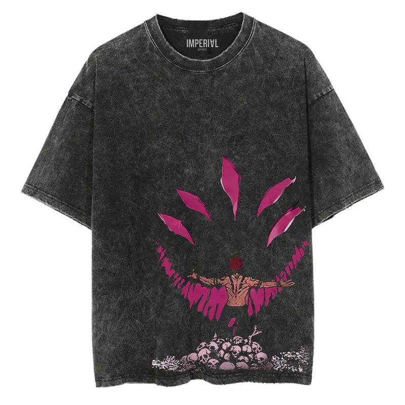 Sukuna Front Print Vintage T Shirt