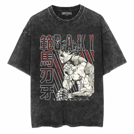 Baki Hanma Vintage T Shirt